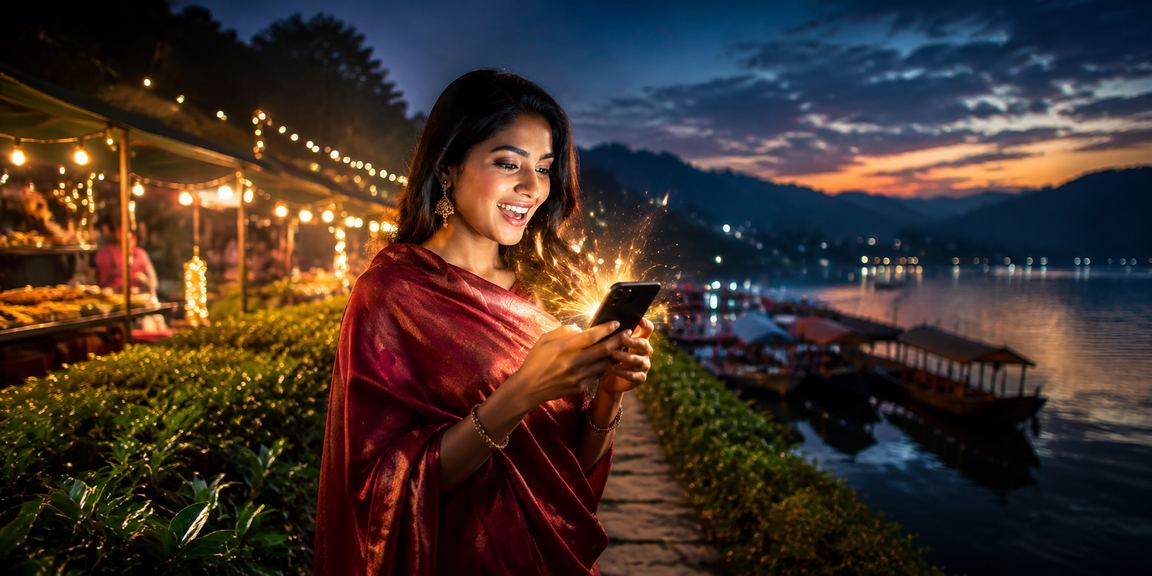 রাঙামাটি চা বাগানে মোবাইলে luckbd ক্যাসিনো অ্যাপ ব্যবহার